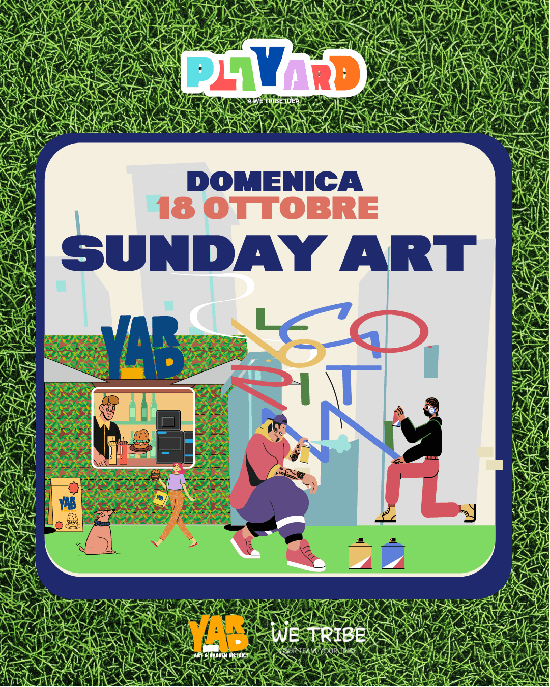 Locandina Domenica 18 ottobre: Sunday Art